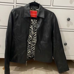 Faux-Leather Jacket
